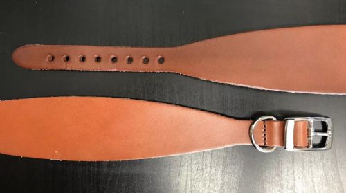 Dog Collar - Greyhound - Variety of Colours & Sizes (Tan, Medium)